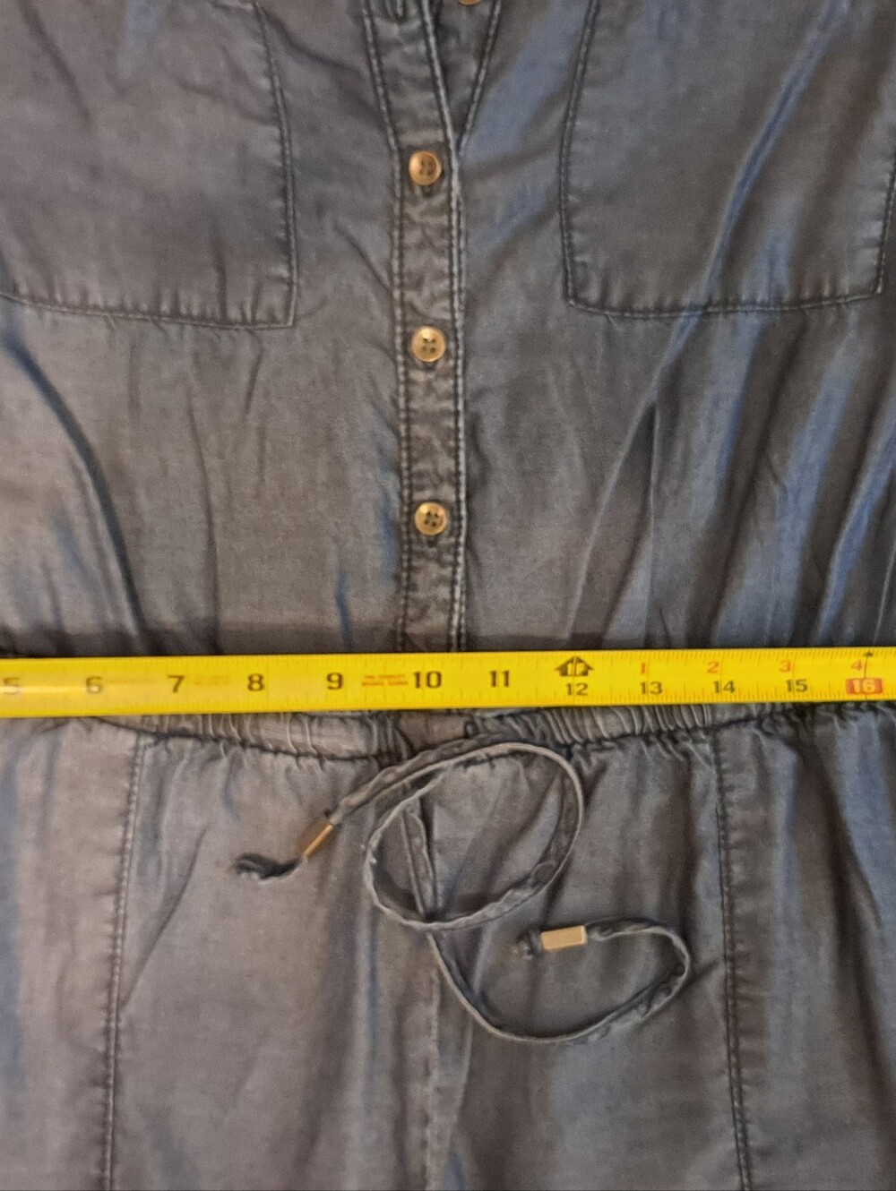Blue Denim-Look Jumper - Picture 5 of 6